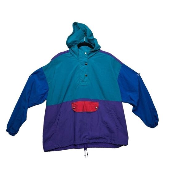 Vintage 1990s BAY WATERS windbreaker large - Picture 10 of 16